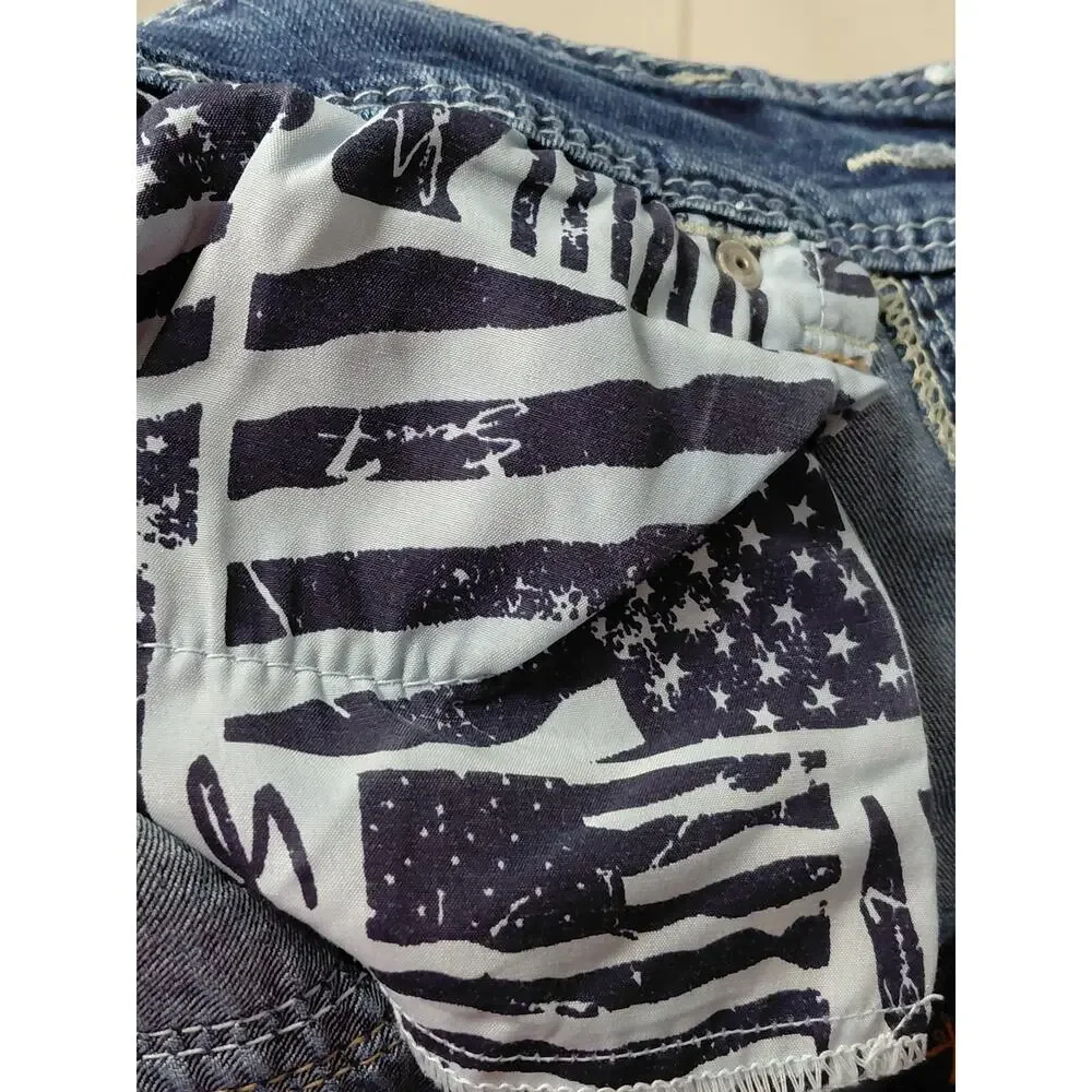 Seven7 Blue Skinny Stretch Jeans Women Size 26